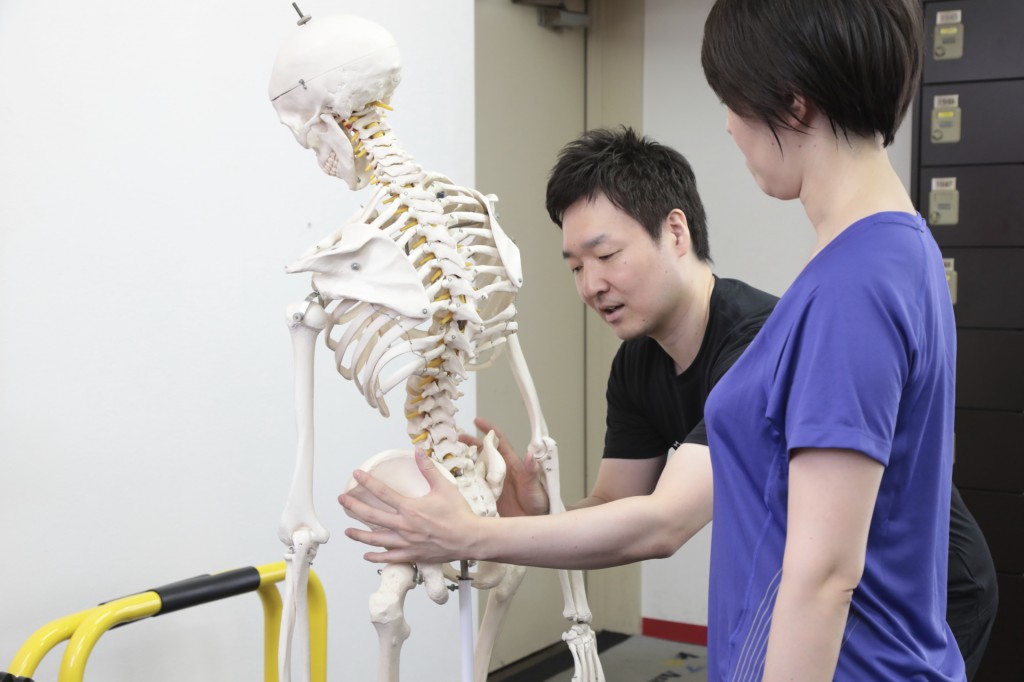 ◆体の状態(歪み)を説明をします