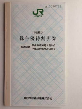 【特価】ＪＲ東日本優待券