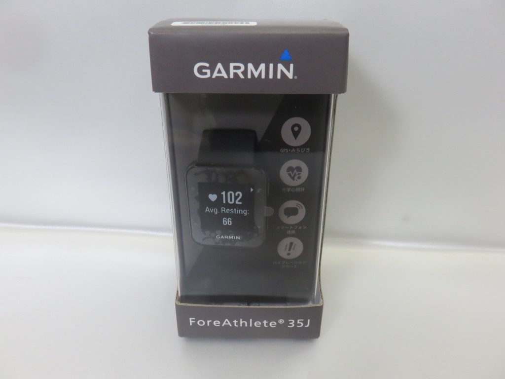 大黒屋【浦安　高価　買取】スポーツ　ランニングウォッチ　GARMIN　ForeAthlete　35J　をお買取させて頂きました。