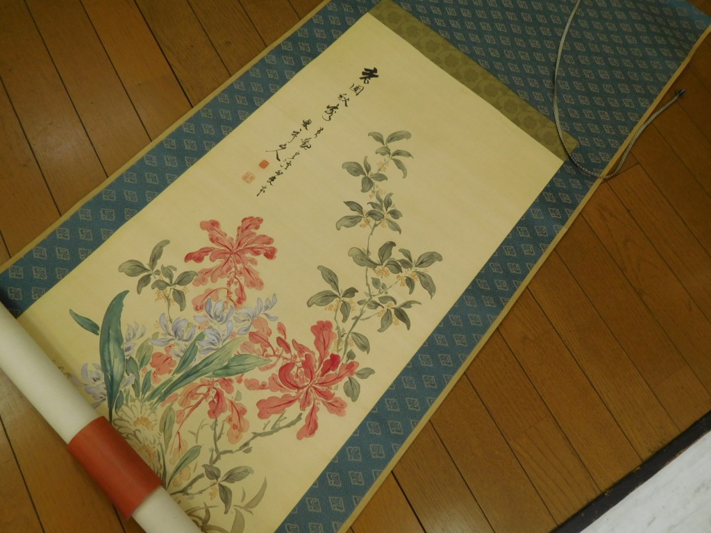 掛軸買取/おたからや箕面店/骨董品買取/遺品整理/箕面/池田/豊中/川西/豊能のお客様