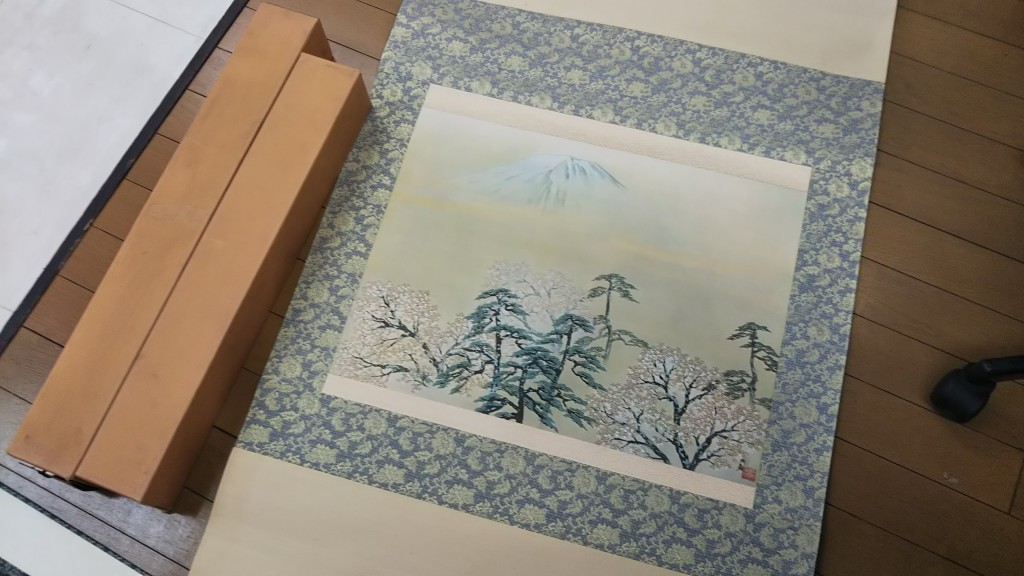 掛軸買取/おたからや箕面店/骨董品買取/遺品整理/箕面/池田/豊中/川西/豊能町のお客様