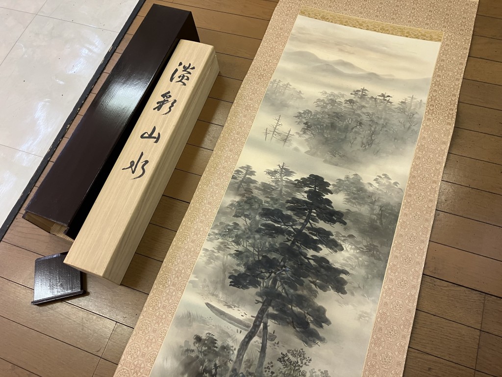 掛軸買取/おたからや箕面店/骨董品買取/美術品買取/遺品整理/箕面市/池田市/豊中市のお客様