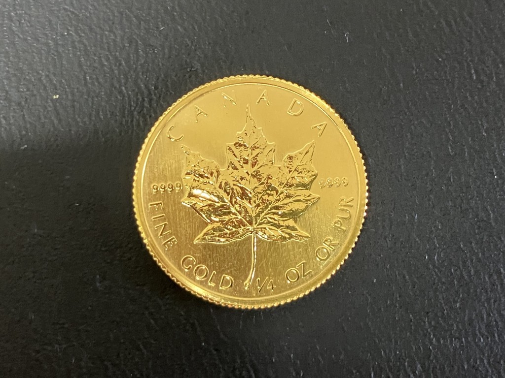 金買取/おたからや箕面店/金貨買取/メイプルリーフ買取/プラチナ買取/箕面市/池田市のお客様