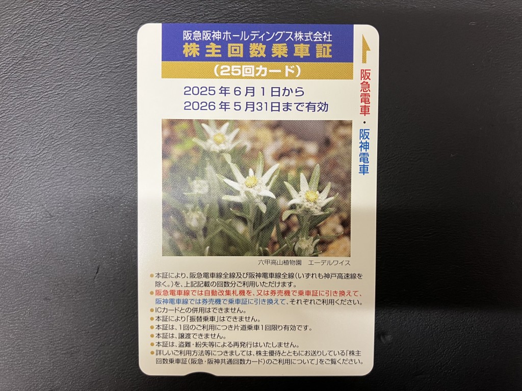 金券買取/おたからや箕面店/商品券買取/株主優待券買取/箕面市/池田市/豊中市のお客様
