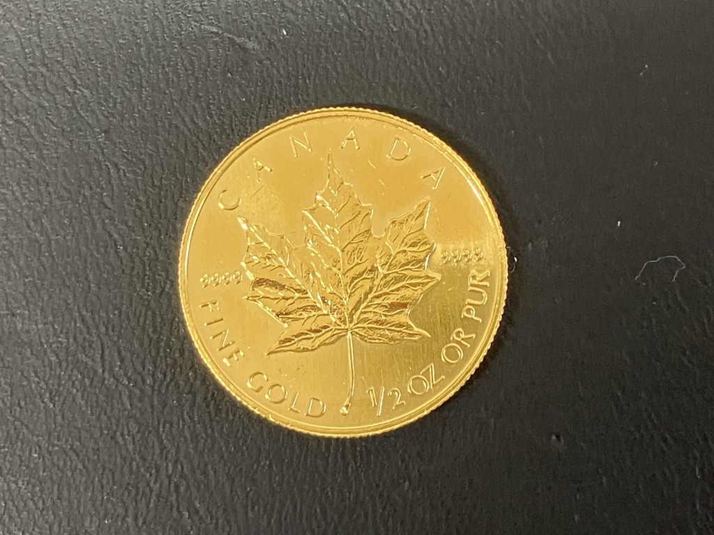 金貨買取/おたからや箕面店/メイプルリーフ買取/プラチナ買取/箕面市/池田市/豊中市のお客様