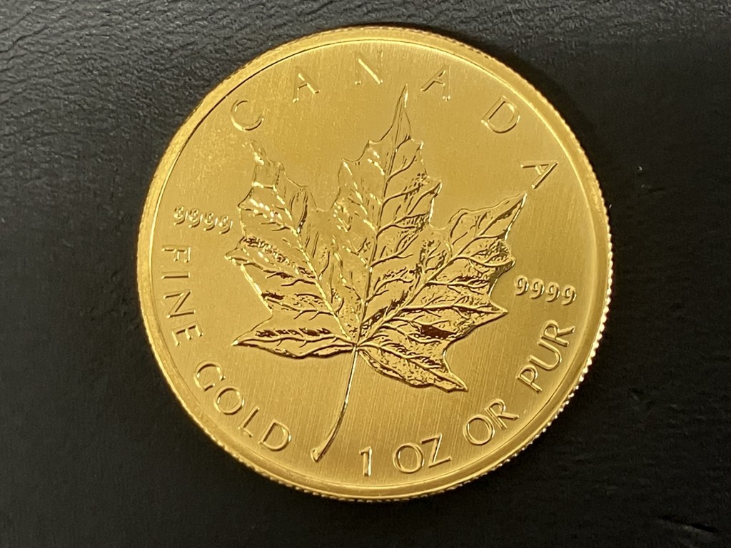 金貨買取/おたからや箕面店/メイプルリーフ買取/プラチナ買取/箕面市/池田市/豊中市のお客様
